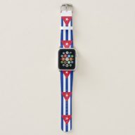 Flag of Cuba Apple Watch Band