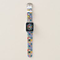 LOONEY TUNES™ Character Checker Blocks Apple Watch Band
