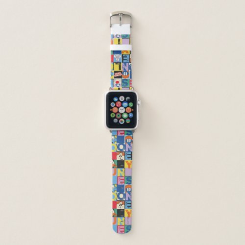LOONEY TUNES™ Character Checker Blocks Apple Watch Band