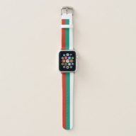 Patriotic Bulgarian Flag Apple Watch Band