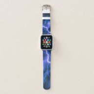 Shocking Lightning Strike Apple Watch Band