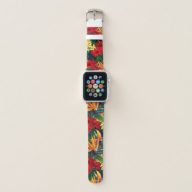 Tropical Paradise Hawaiian Floral Apple Watch Band